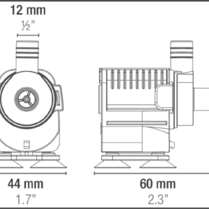 Sicce Syncra Nano Aquarium Pump 110gph - Image 3