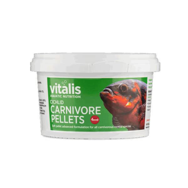 Fritz Vitalis Cichlid Carnivore Pellets 1mm 140 gm