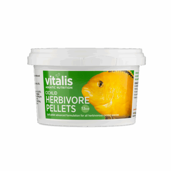 Fritz Vitalis Cichlid Herbivore Pellets 1.5mm 140 gm